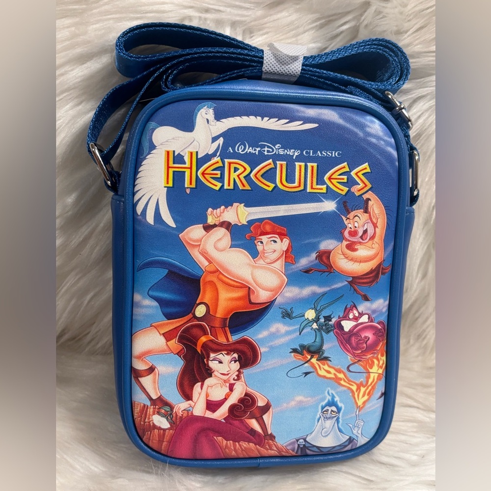 Disney Hercules VHS Collection Crossbody Bag New Buckle Down Brand Bag NWT